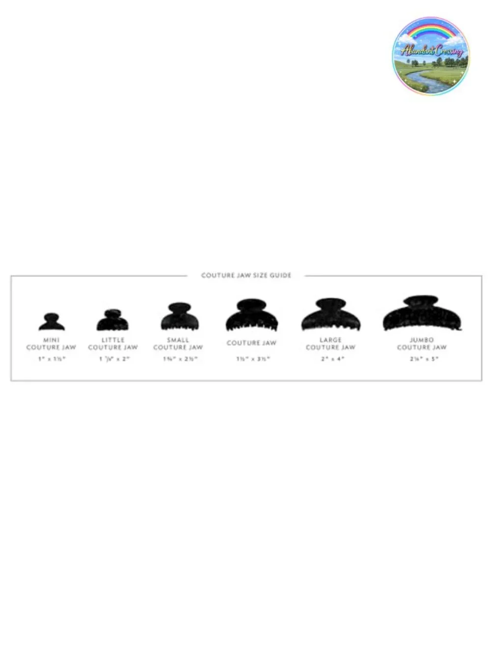 Medium Couture Claw Clip for Hair, Acetate & Metal, All Day Hold